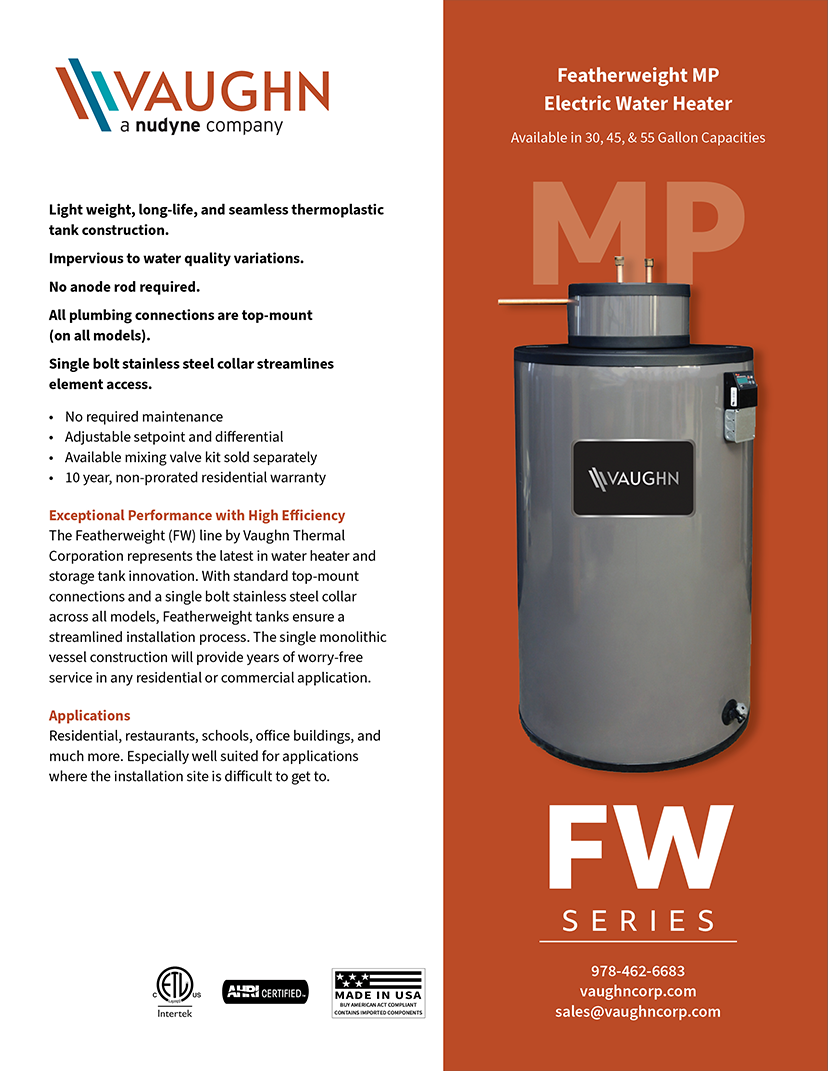 Featherweight Electric Water Heater PNG